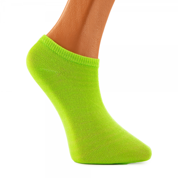 К-т 3 чифта детски чорапи  лилави  тъмно  зелени  цикламени, 4 - Kalapod.bg